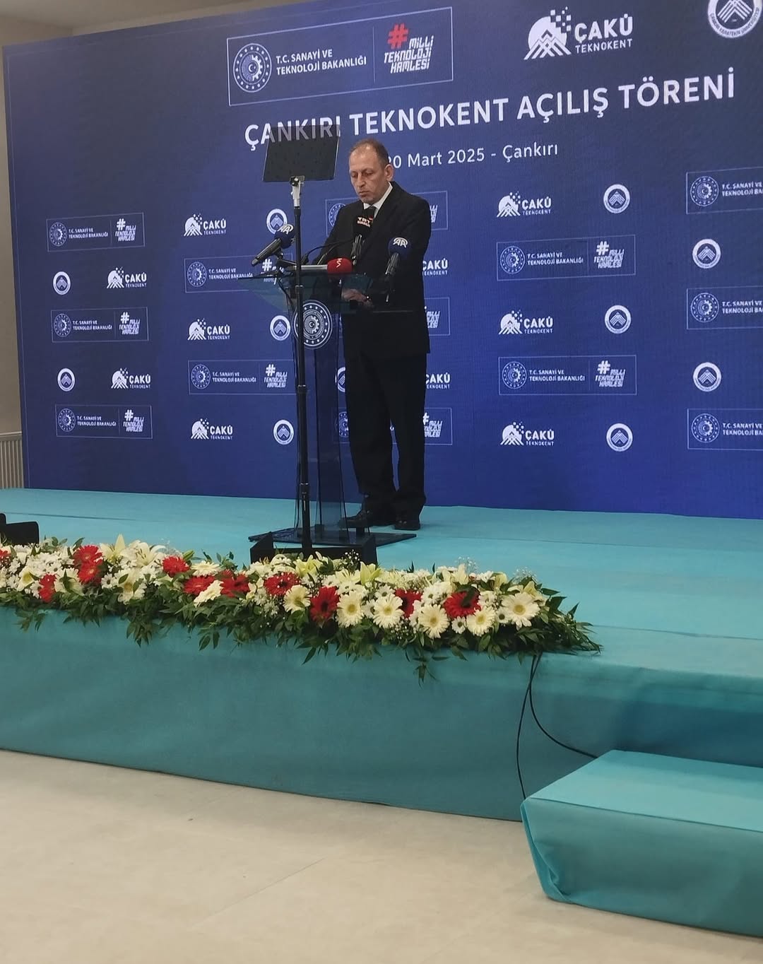 Caku Teknokent acilis toreni.@mfatihkacir @tcsanayi @prof.dr_.harun_ciftci
